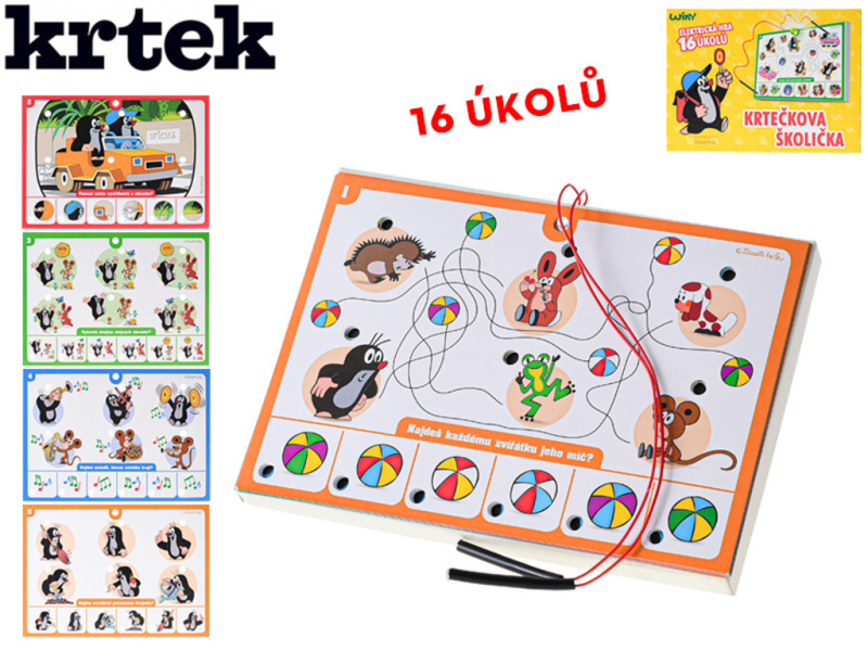 Voltík Krtečkova školička elektronická výuková hra