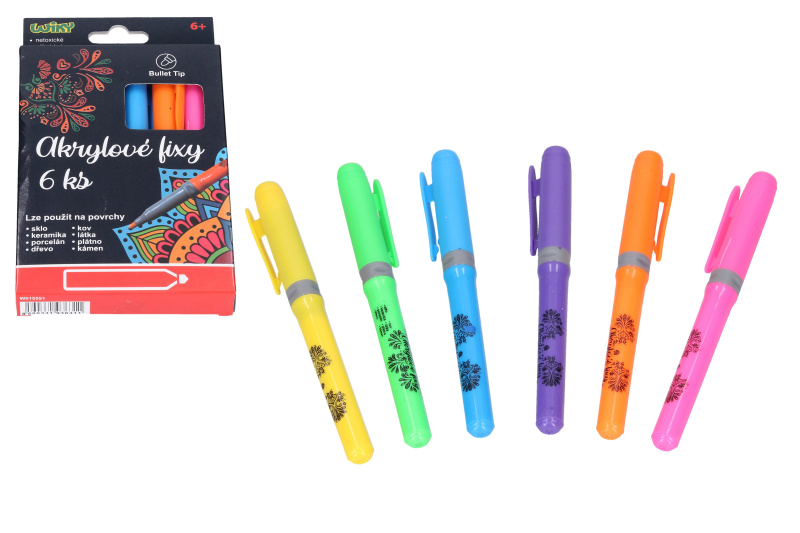 Stabilo Fixy Pen 68 6 ks