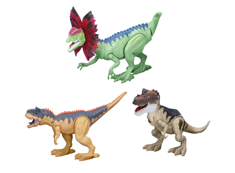 Askato dinosaurus s efekty zelený