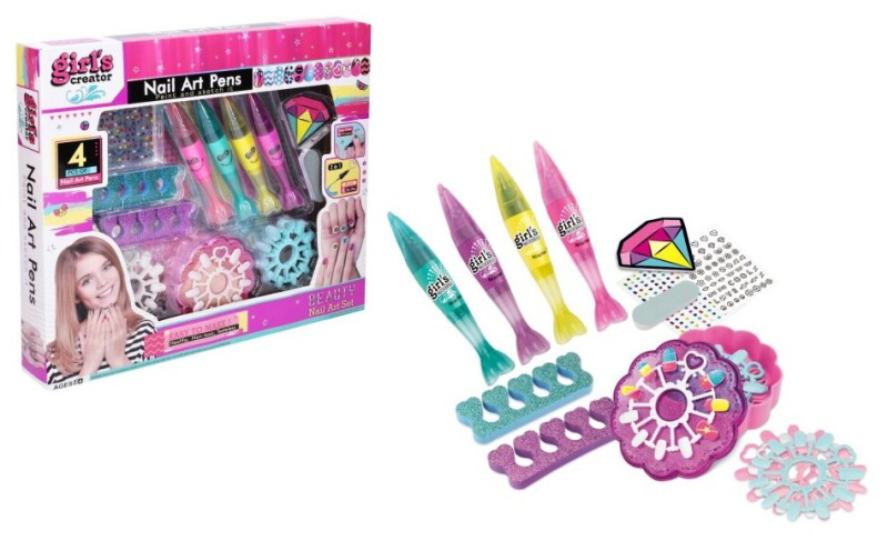 Nehtové studio ozdoby Nail Art set