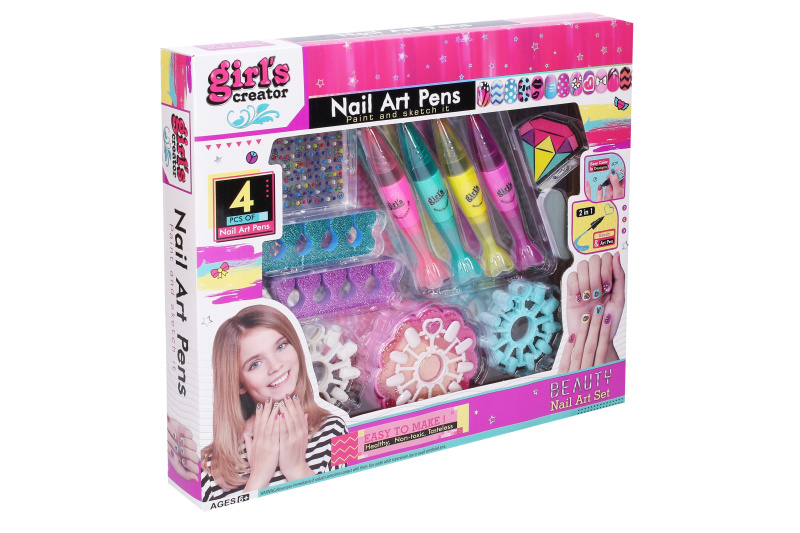 Nehtové studio ozdoby Nail Art set