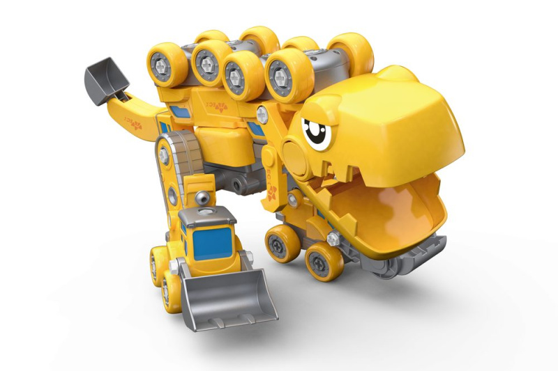 Wiky Vehicles Autorobot šroubovací s efekty Dinosaurus 37 cm