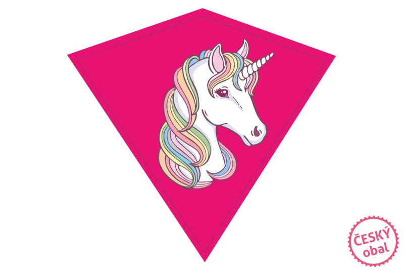 Wiky Drak W022458 jednorožec 68x73cm