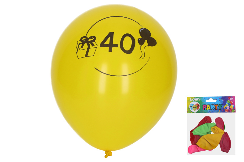 Koh-i-noor Balónek nafukovací 30 cm číslo 40 , W025463