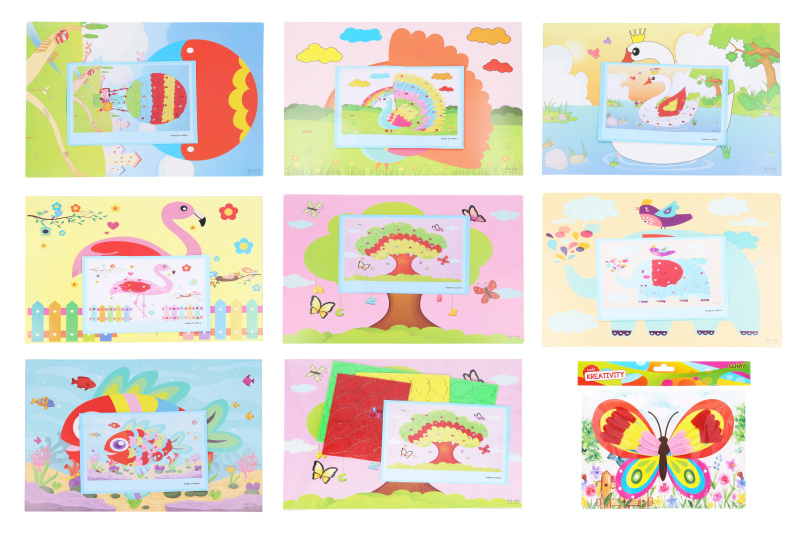 wiky Kreativní set + kamínky 20x26 cm