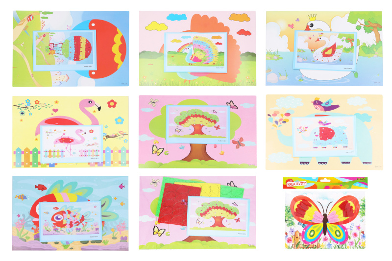wiky Kreativní set + kamínky 20x26 cm