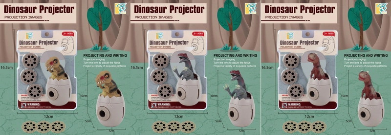 wiky Projektor s dinosaurem 10 cm