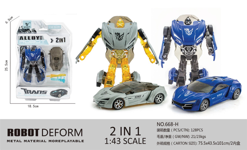 Wiky Vehicles Autorobot kovový 11 cm