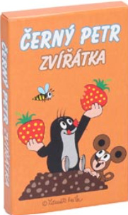 Černý Petr Krtek Zvířátka