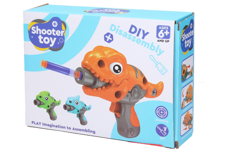 dino Wiky Pistole na pěnové náboje šroubovací 21 cm
