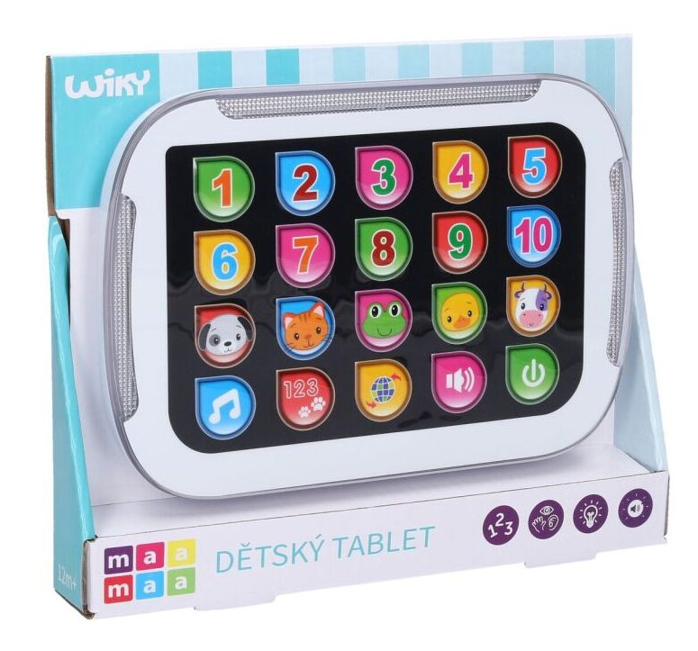 Wiky Tablet dětský mluví česky