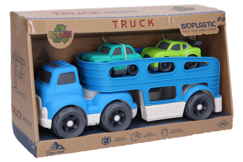 Wiky vehicles Auto tahač na převoz aut 30 cm 2 auta