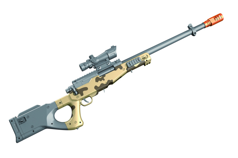 Puška odstřelovací na pěnové náboje set 87 cm