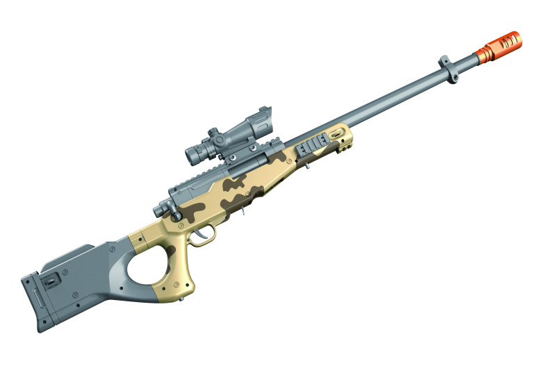 Puška odstřelovací na pěnové náboje set 87 cm