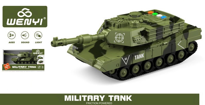Wiky vehicles Tank na setrvačník s efekty 25 cm