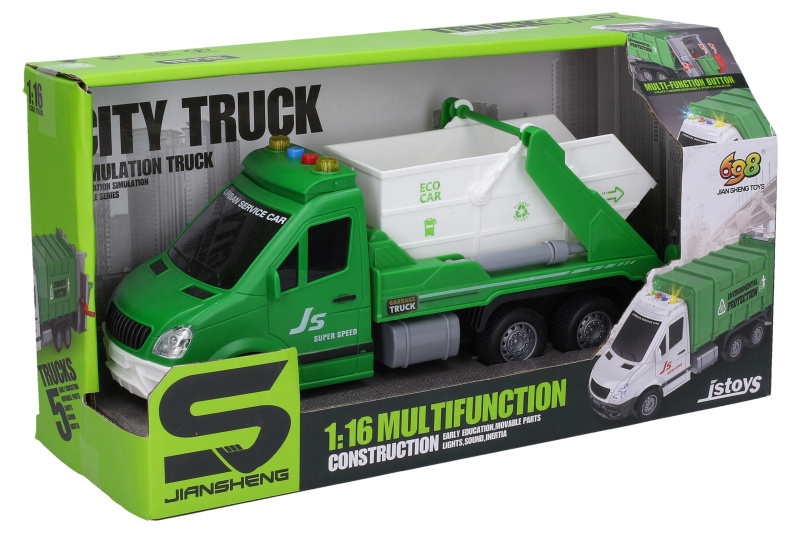 Wiky Vehicles Auto úklidové s efekty 29 cm