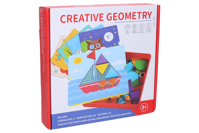 Wiky Mozaika geometrické tvary 25cm