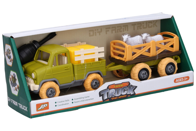 Wiky Vehicles Auto šroubovací přepravník na zvířata 28 cm