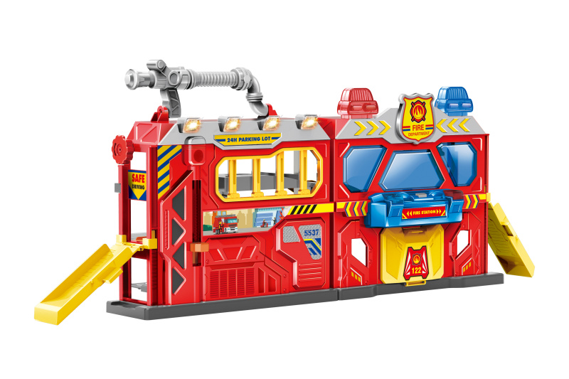 Wiky Vehicles Hasičská stanice přenosná 56x18x23 cm