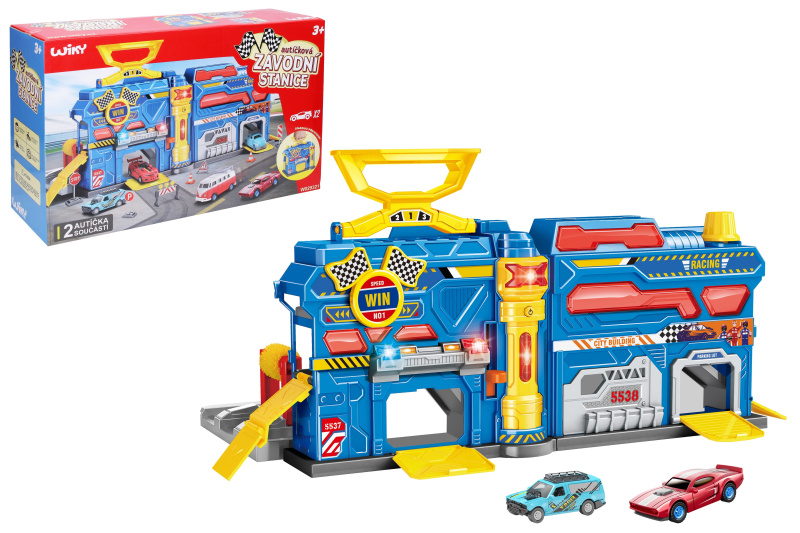 Wiky Vehicles Závodní stanice přenosná 55x20x25 cm