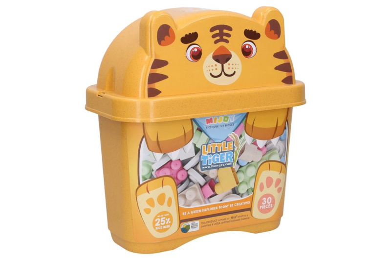 Wiky Stavebnice z bio-plastu 30 ks