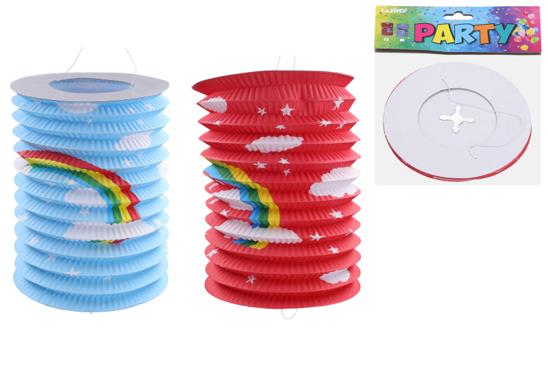 Wiky Lampion válec 15 cm Duha