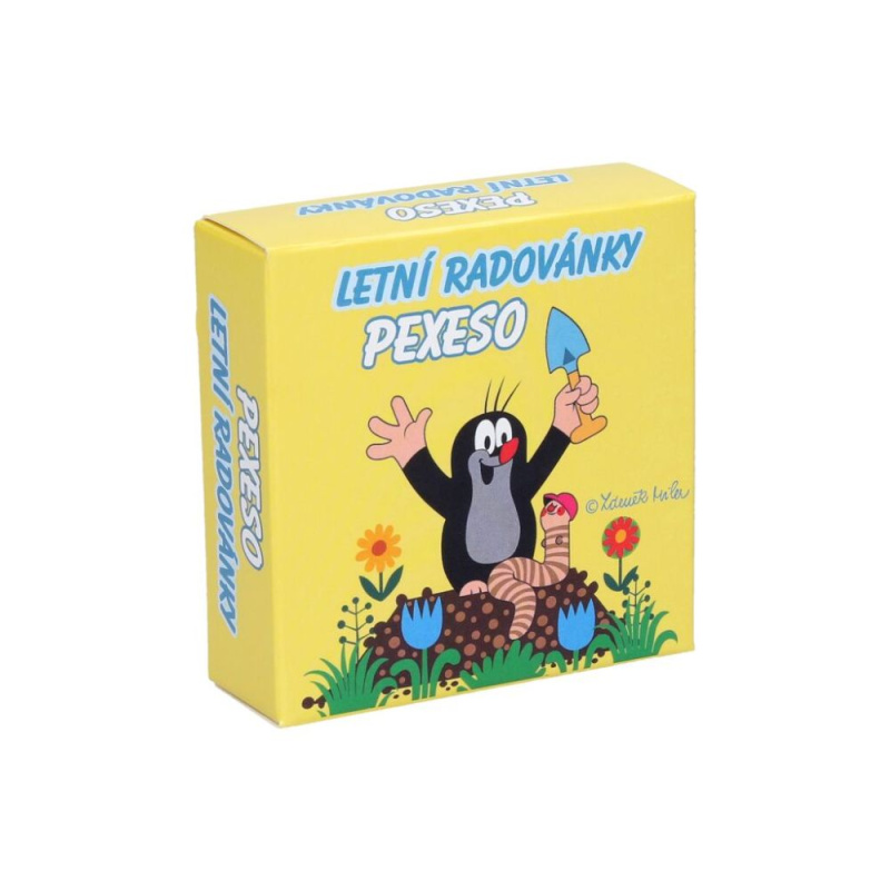 Krtek Pexeso v krabičce letní radovánky