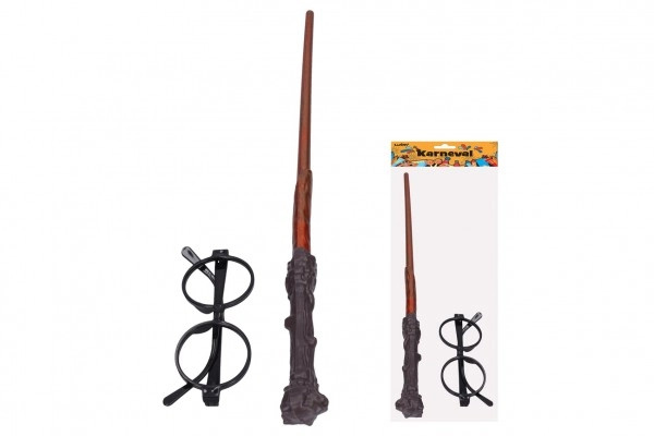 Rubies Harry Potter doplňky ke kostýmu hůlka a brýle