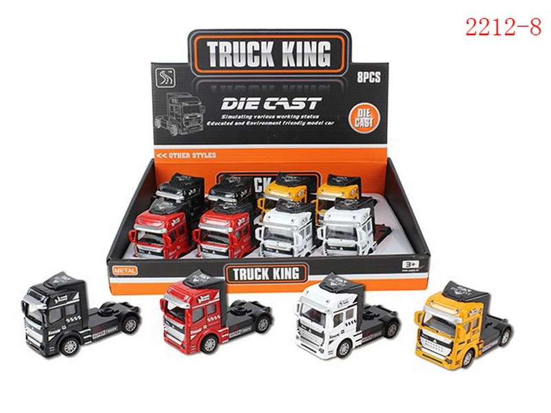 Wiky Vehicles Tahač kovový na zpětné natažení 12 cm