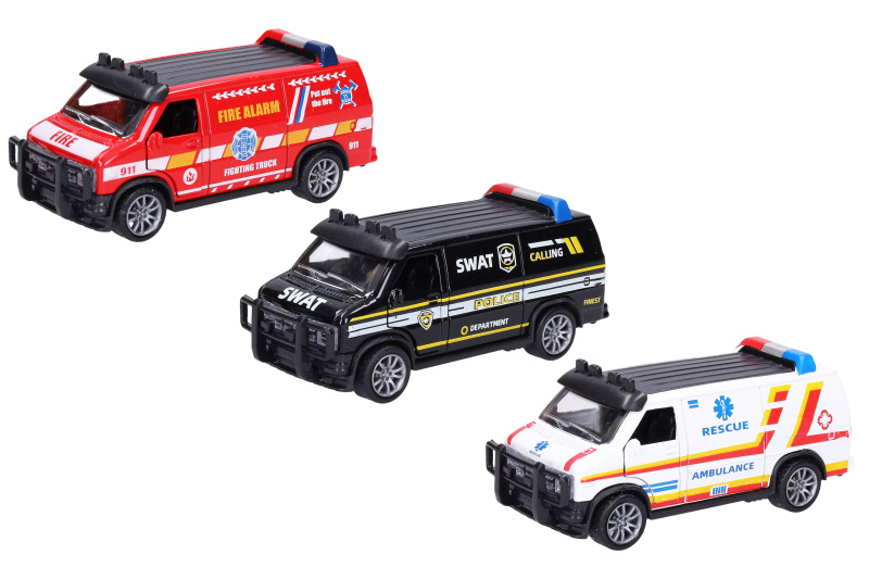Wiky Vehicles Auto kovové zpětné natažení 11 cm