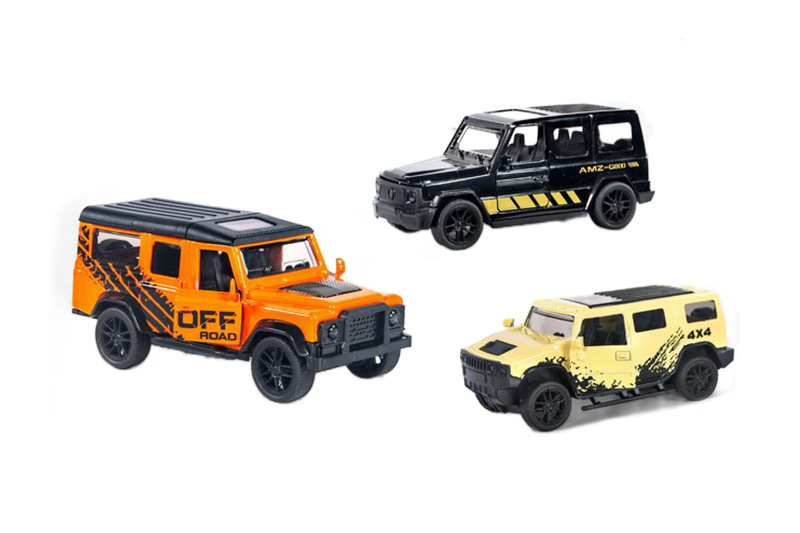 Wiky Vehicles Auto terénní kovové 11 cm