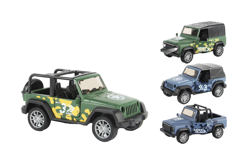 Wiky Vehicles Auto vojenské kovové 11 cm