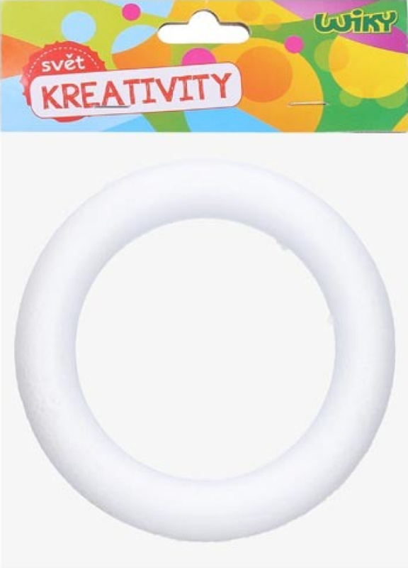 Dekorační polystyrénový věneček