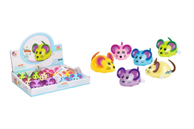 Wiky Myš natahovací plastová 8 cm