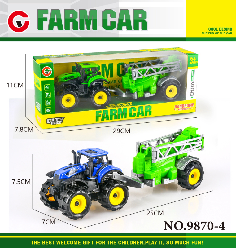 Wiky Vehicles Traktor na setrvačník s postřikovačem 25 cm