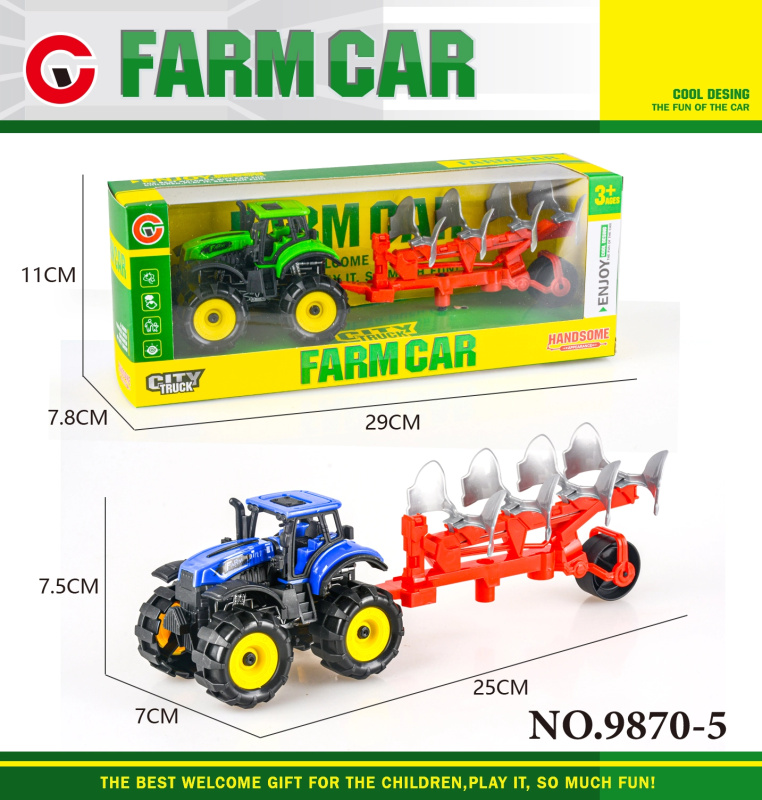 Wiky Vehicles Traktor na setrvačník s pluhem 25 cm
