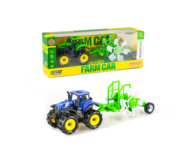 Wiky Vehicles Traktor na setrvačník s přívěsem 25 cm