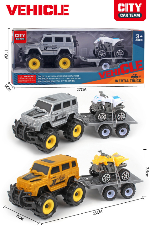 Wiky Vehicles Auto terénní se čtyřkolkou 25 cm