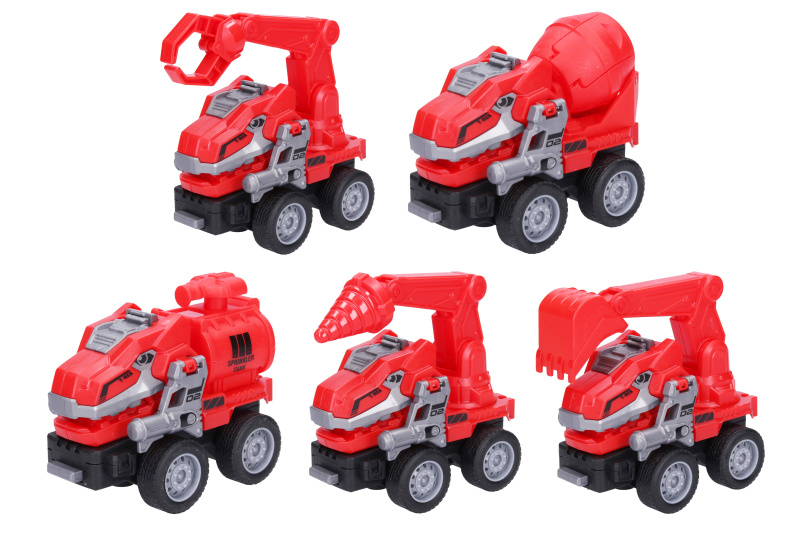 dino Wiky Vehicles Autorobot hasičské 11 cm