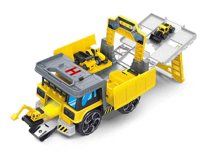 Wiky Vehicles Stavební stanice set 25x15x14,5 cm