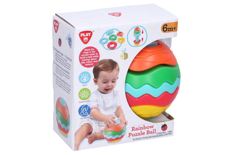 Playgo Vkládačka koule 15 cm