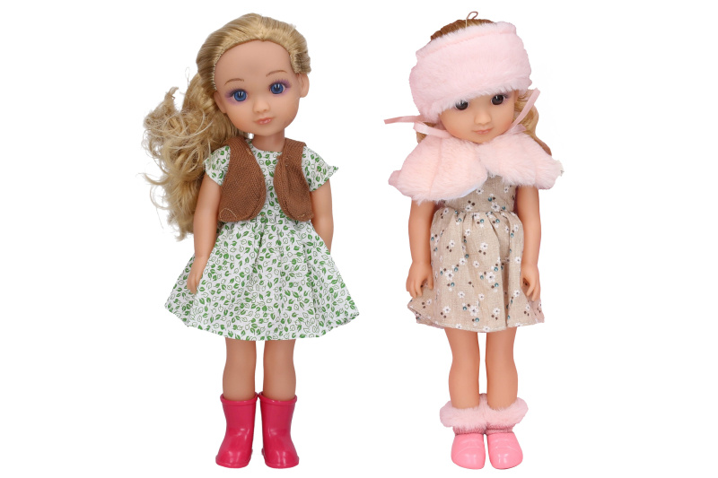 Wiky Panenka s kožíškem s efekty 35cm