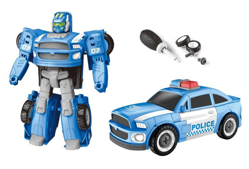 Wiky Autorobot policejní šroubovací 15 cm