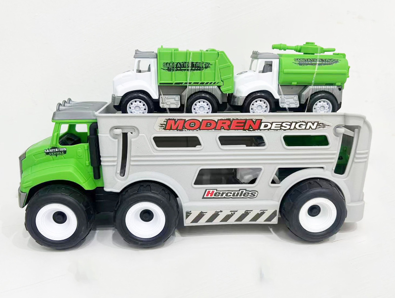 Wiky Vehicles Tahač s auty 31cm