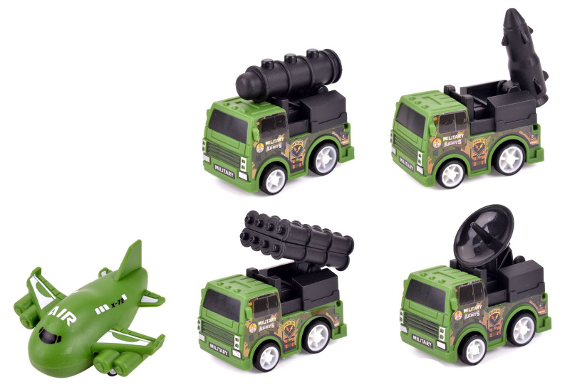 Wiky Vehicles Vojenská technika set s lodí 28 cm