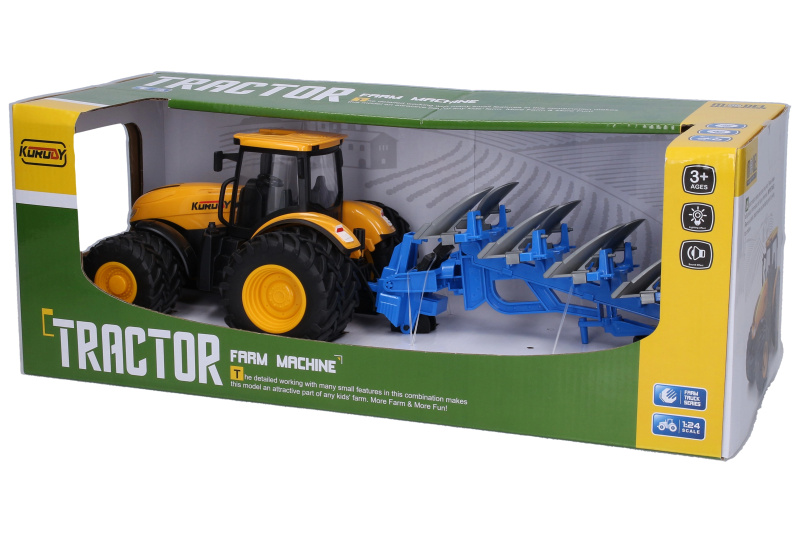 Wiky Vehicles Traktor s příslušenstvím a efekty 37 cm