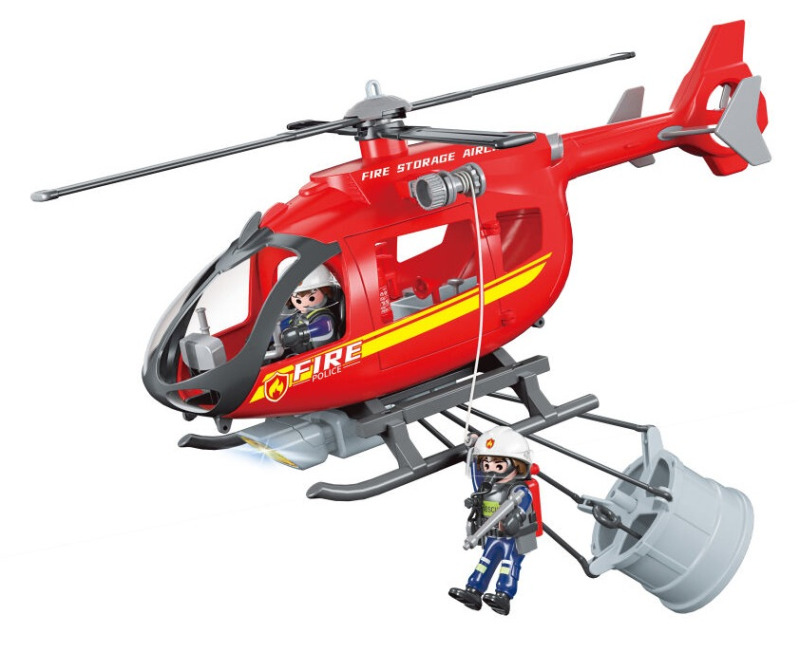 Wiky Helikoptéra hasiči s efekty 38 cm
