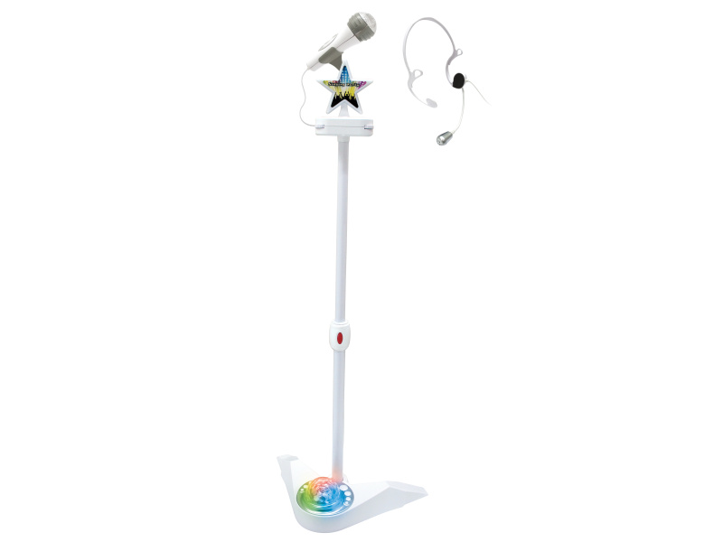 Bluetooth karaoke set s hlavovým mikrofonem