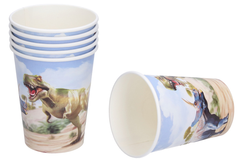 Wiky Párty kelímky 250ml Dinosauři