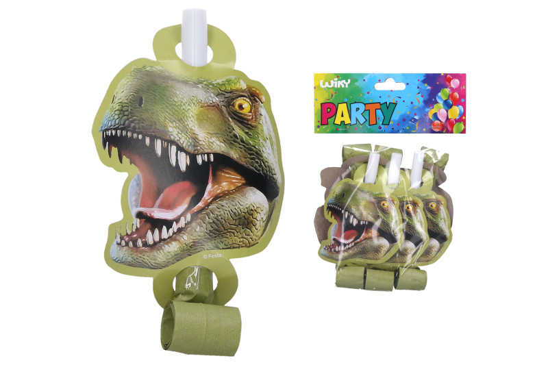 Wiky Párty frkačky Dino 6 ks